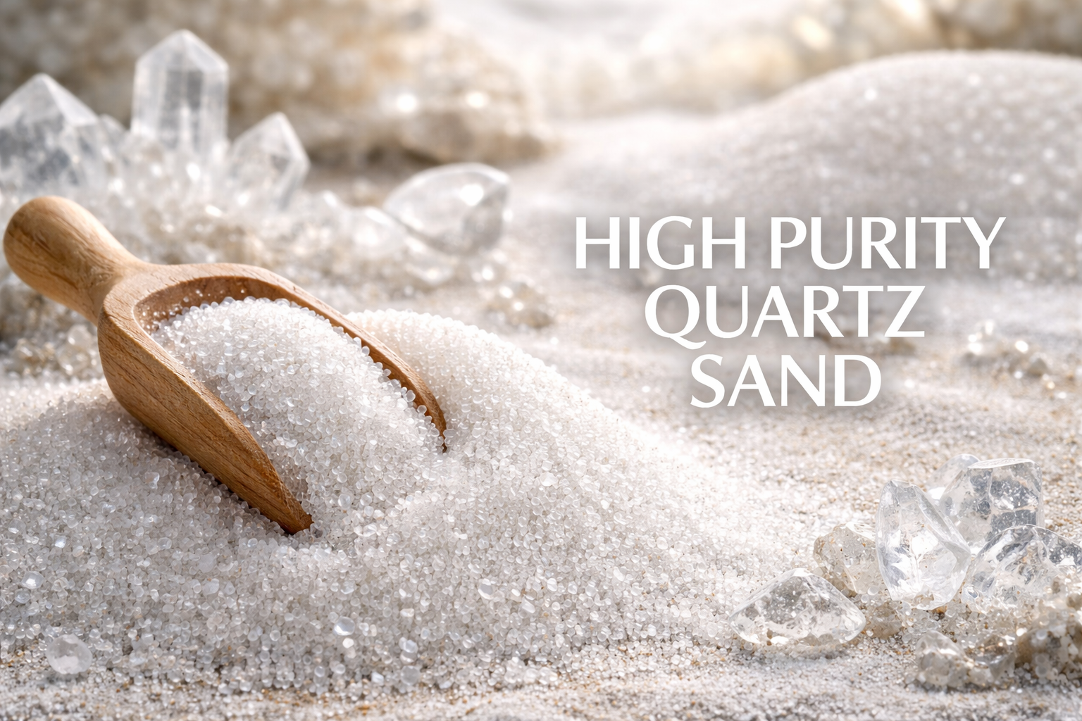High Purity Quartz Sand Production
